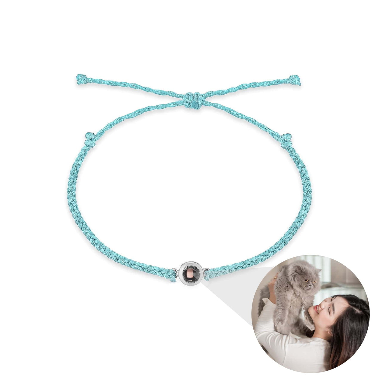 Circle Photo Bracelet