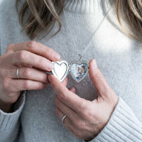 Thumbnail for Heart Photo Locket Necklace