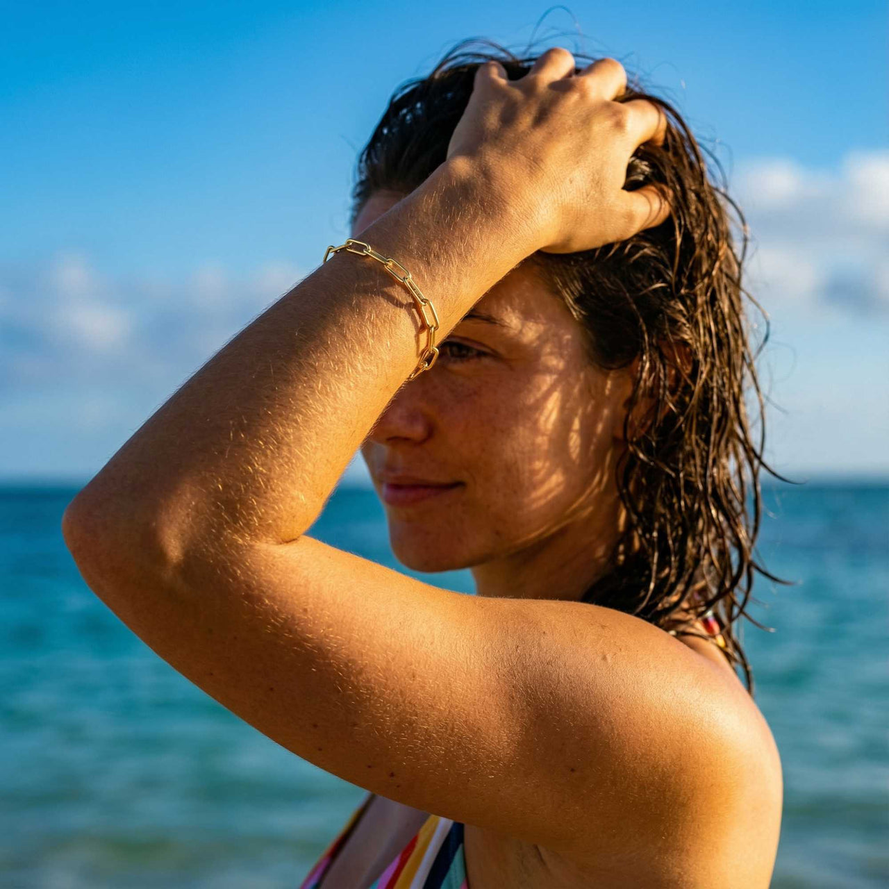 Paperclip Chain Bracelet