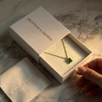 Thumbnail for Emerald Pendant Necklace