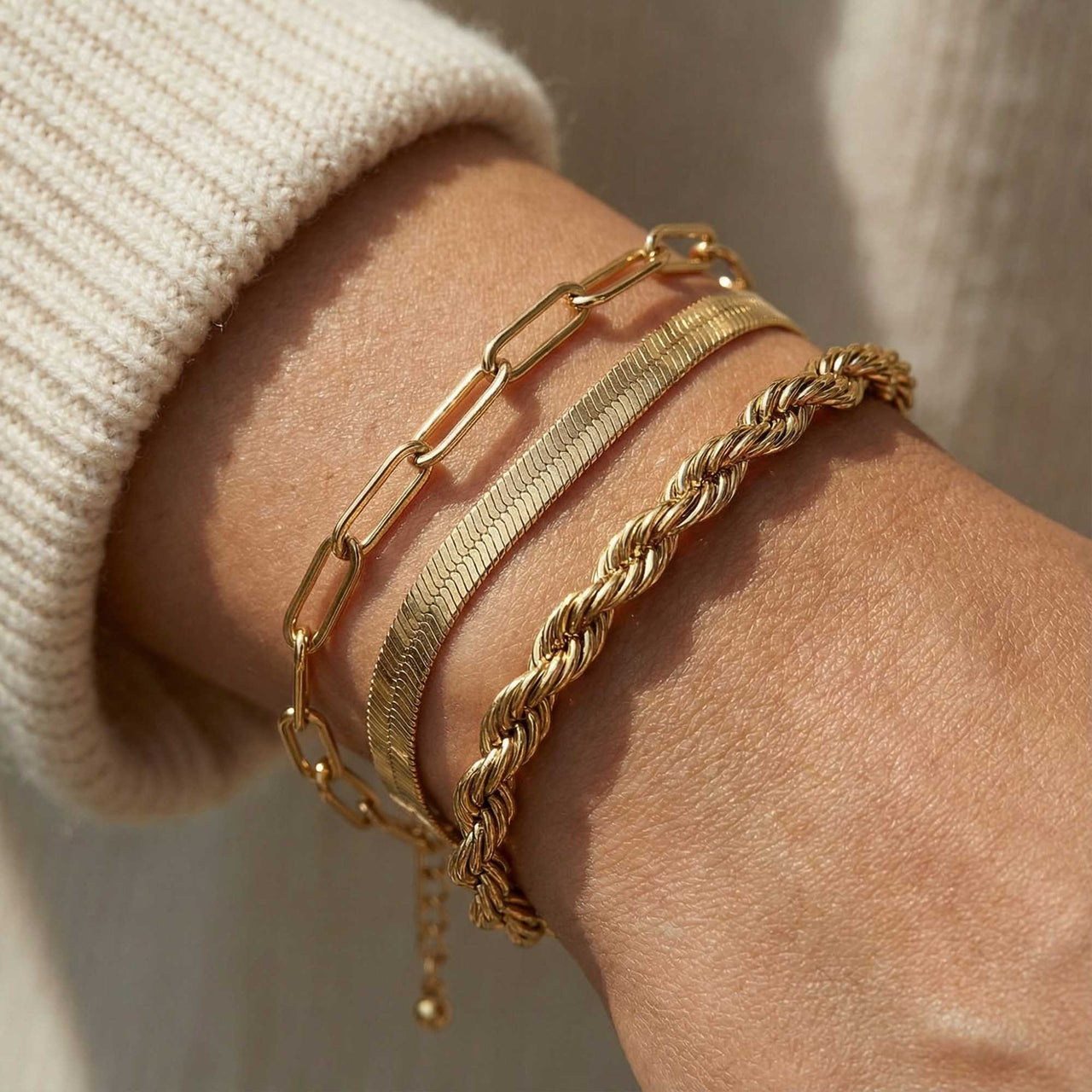 Paperclip Chain Bracelet