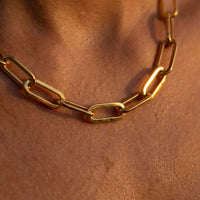 Thumbnail for Ria Paperclip Chain Necklace