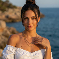 Thumbnail for Saona Triple Layer Necklace