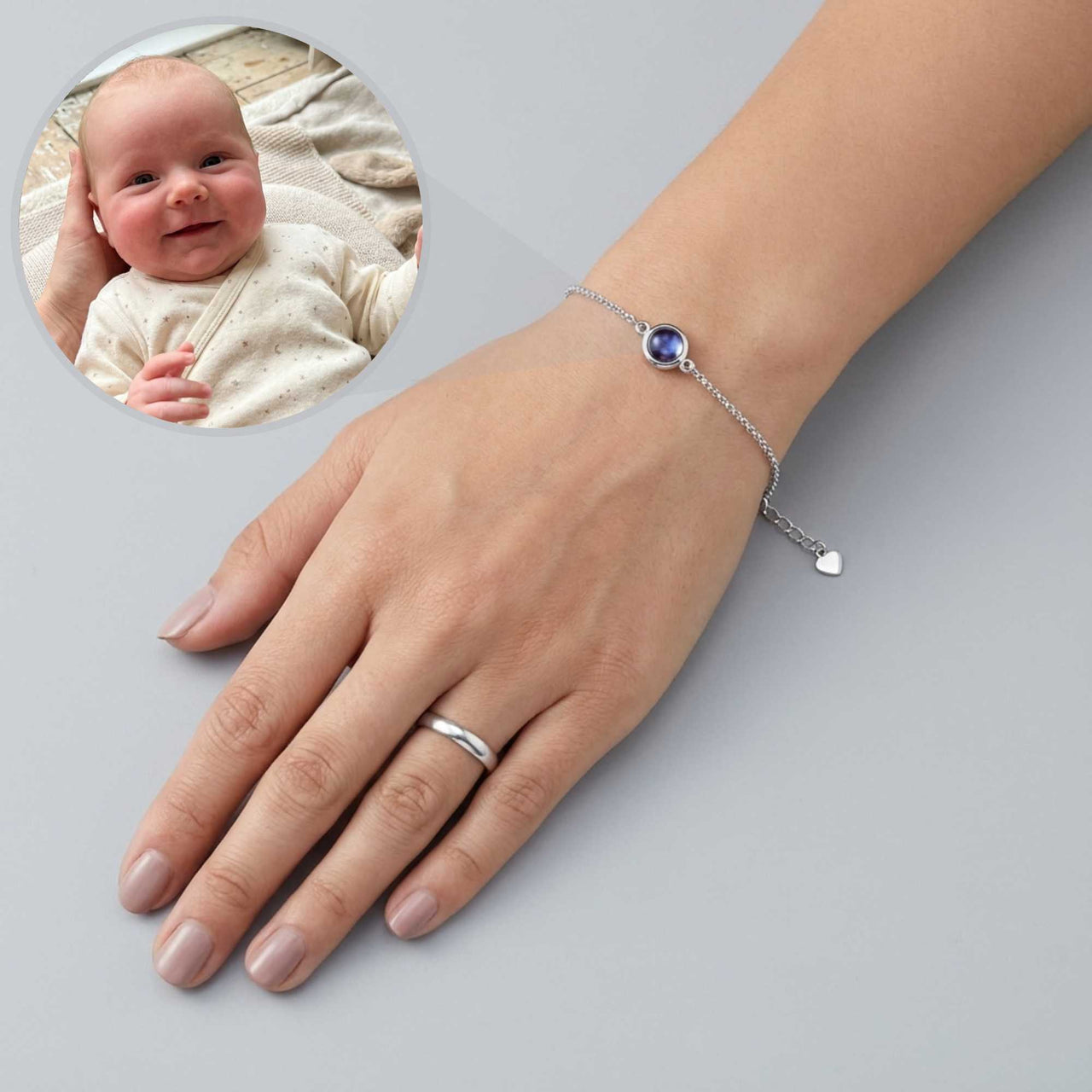 Photo Projection Bracelet - From Ultrasound to Forever