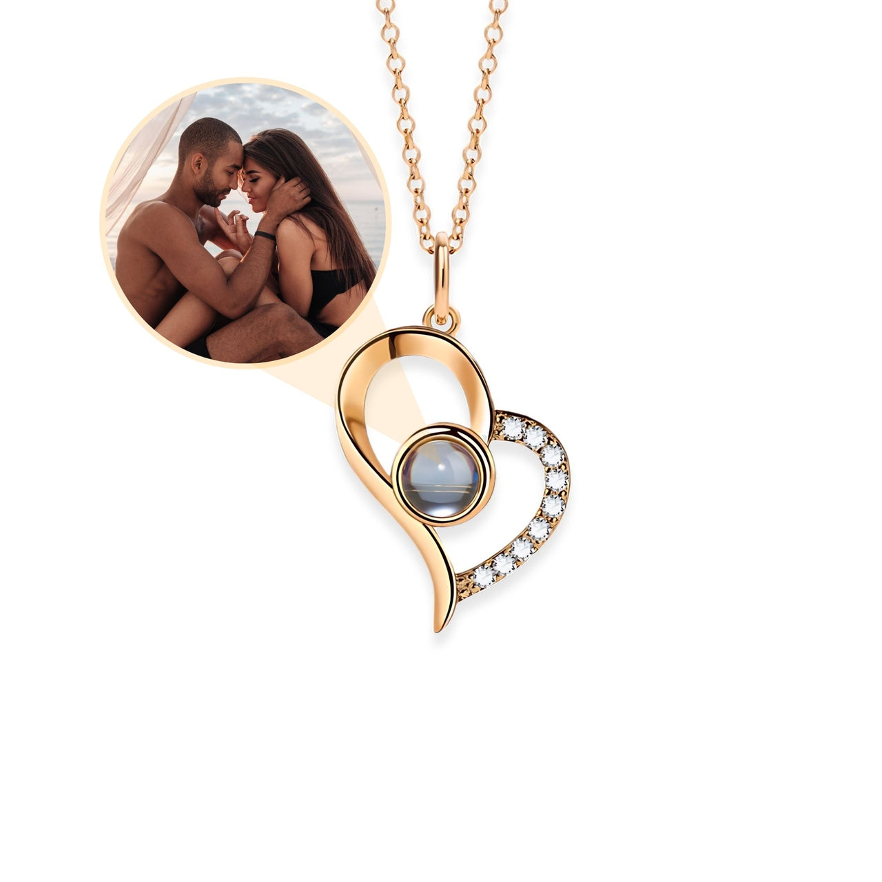 Romantic Photo Necklace