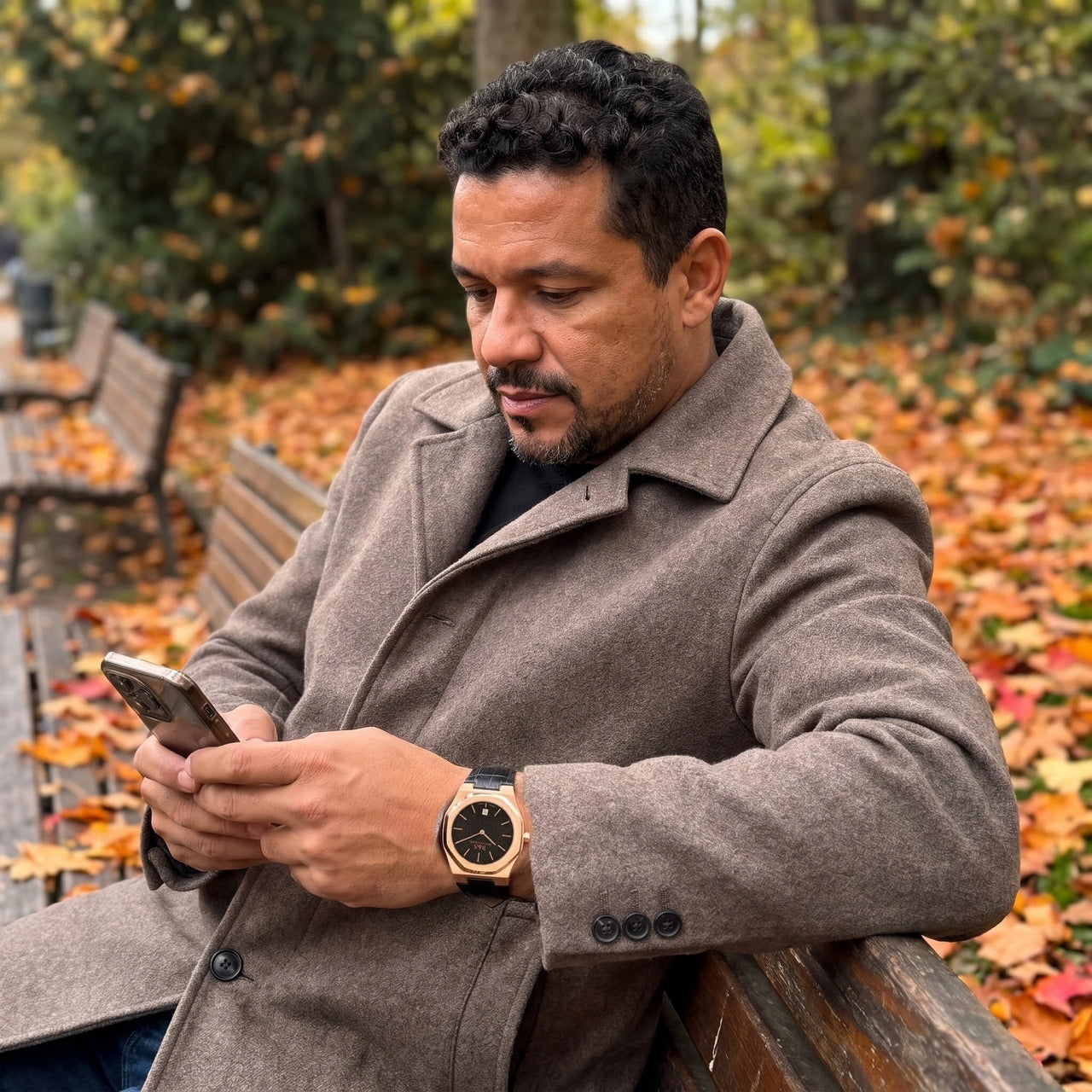 Black King men's watch worn every day – Brother & Sisters (SKU 01122019-black-king)
