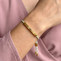 Thumbnail for La Nature, gold bracelet — close up | SKU: lanature-g