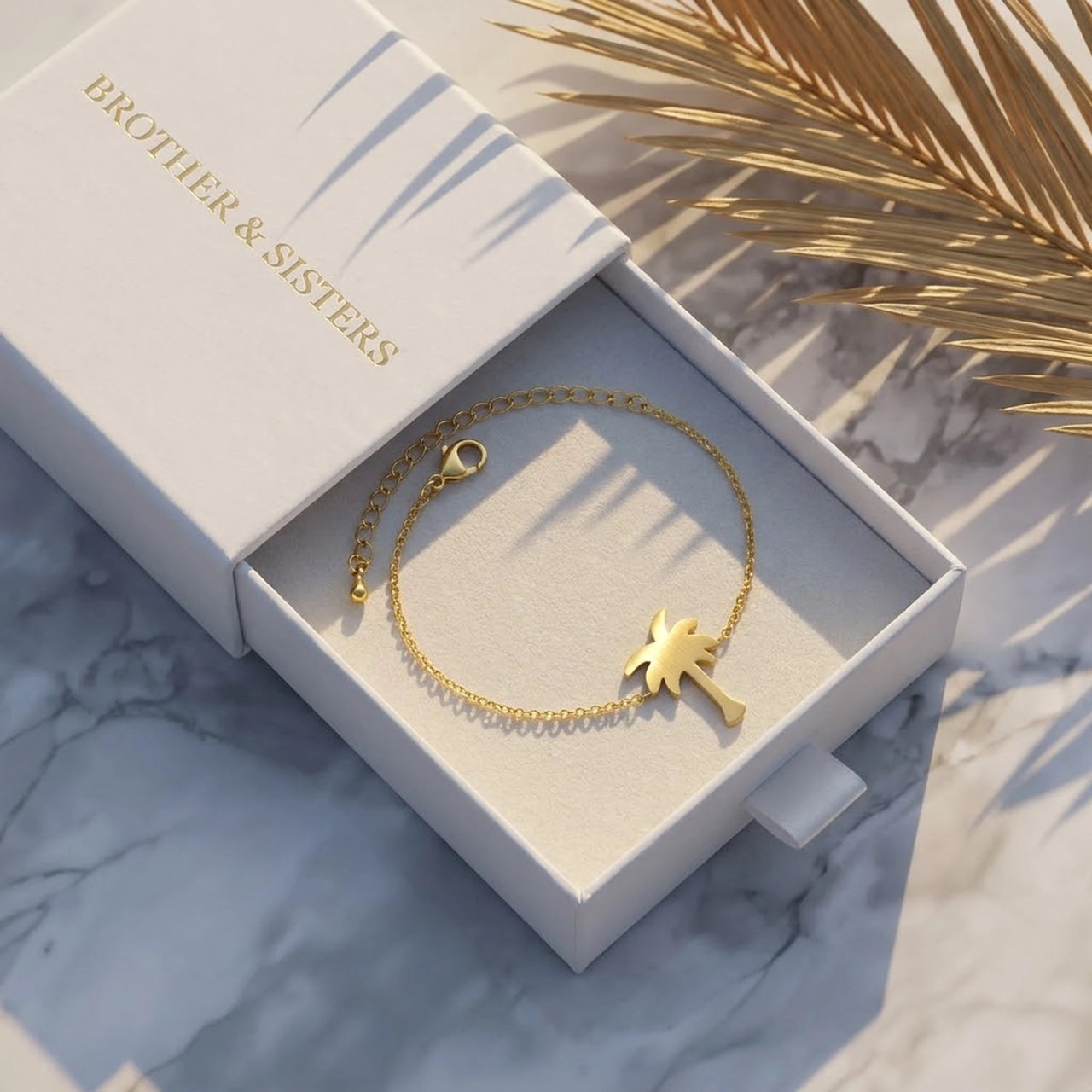 Beach jewellery — in the gift box, gold | SKU: 7819407-gold-color
