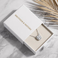 Thumbnail for Halo necklace — in the gift box, silver | SKU: 505721